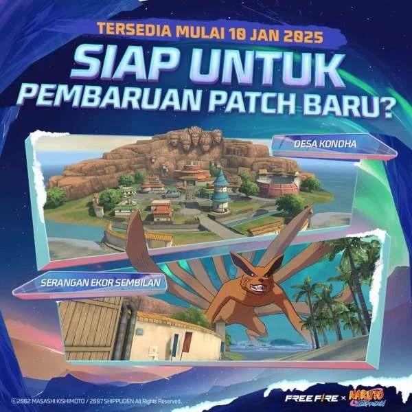 Free fire naruto shippuden update