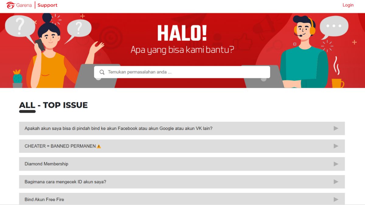 Kenali Garena Help Center, Solusi Cepat untuk Mengatasi Masalah Game Kamu