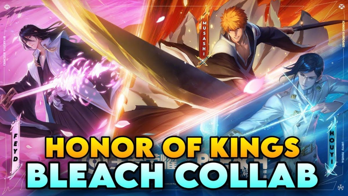 Honor of Kings x BLEACH Resmi Hadir Global! Ini Dia Bocoran Skinnya