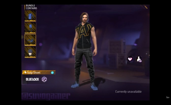 free fire x blue lock