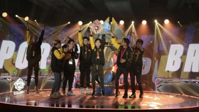 Juara m2 berhasil diraih tim asal filipina