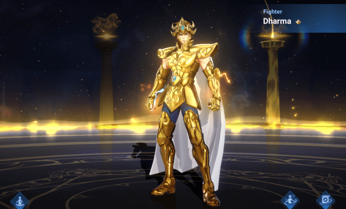 Skin Dharma Leo Saint Seiya