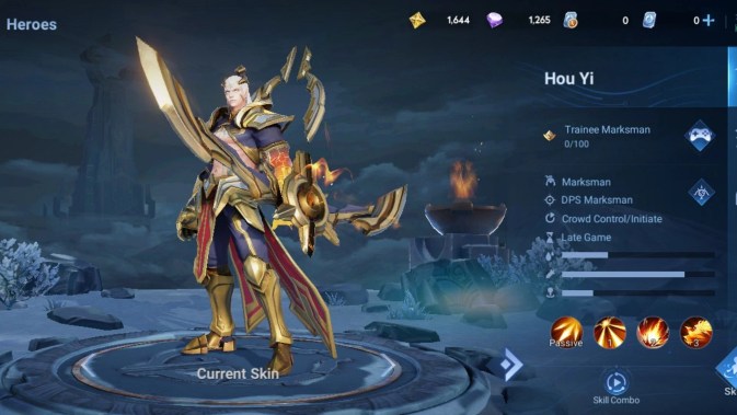 build hou yi HoK
