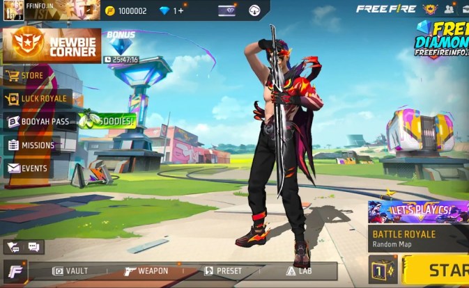 midnight ace free fire