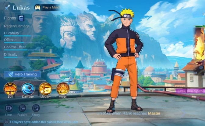 mlbb x naruto skin